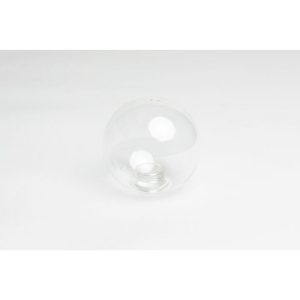 זכוכית שקופה קוטר 80 מ”מ הברגה G9