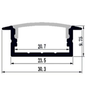 פרופיל אלומיניום 1028- 3  מ’